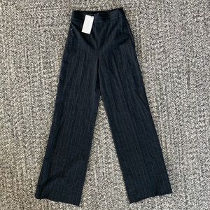 Gray Pinstripe Dress Pants (NEW WITH TAGS)